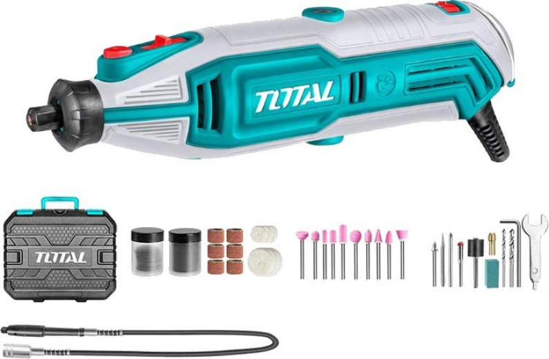 Многофункциональный инструмент Total TG513326 + 109 насадок и кейс - фото - интернет-магазин электроники и бытовой техники TTT