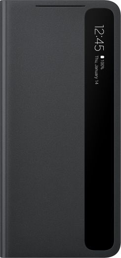 Чехол-книжка Samsung Clear View Cover для Samsung Galaxy S21 Ultra (EF-ZG998CBEGRU) Black - фото - интернет-магазин электроники и бытовой техники TTT