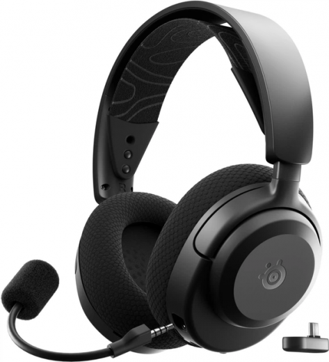 Навушники SteelSeries Arctis Nova 3X Wireless MultiPlatform/Xbox (61689) Black  - фото - інтернет-магазин електроніки та побутової техніки TTT