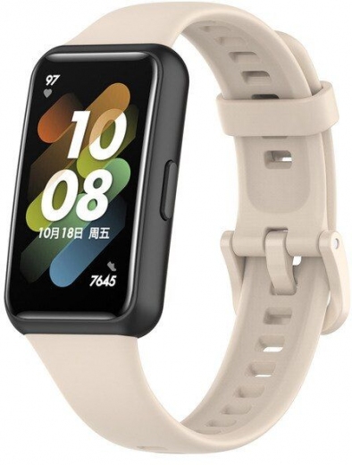 Ремінець BeCover для Huawei Band 7 (709457) Beige - фото - інтернет-магазин електроніки та побутової техніки TTT