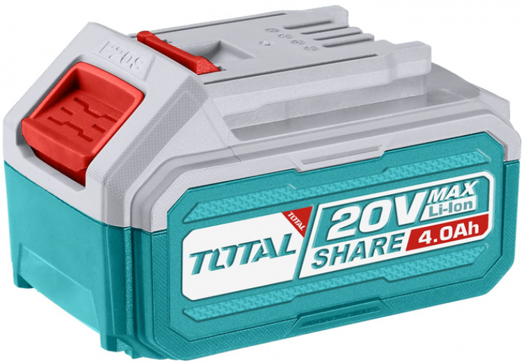 Акумулятор для шуруповертів Total TFBLI20021 Li-ion 20В 4А - фото - інтернет-магазин електроніки та побутової техніки TTT