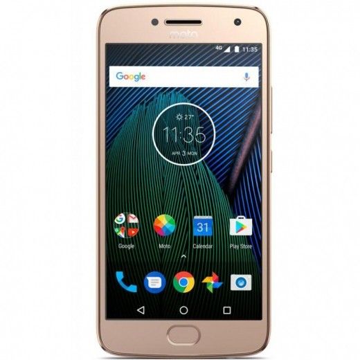 Смартфон Motorola Moto G5 Plus (XT1685) (SM4469AJ1K7) Gold - фото - интернет-магазин электроники и бытовой техники TTT