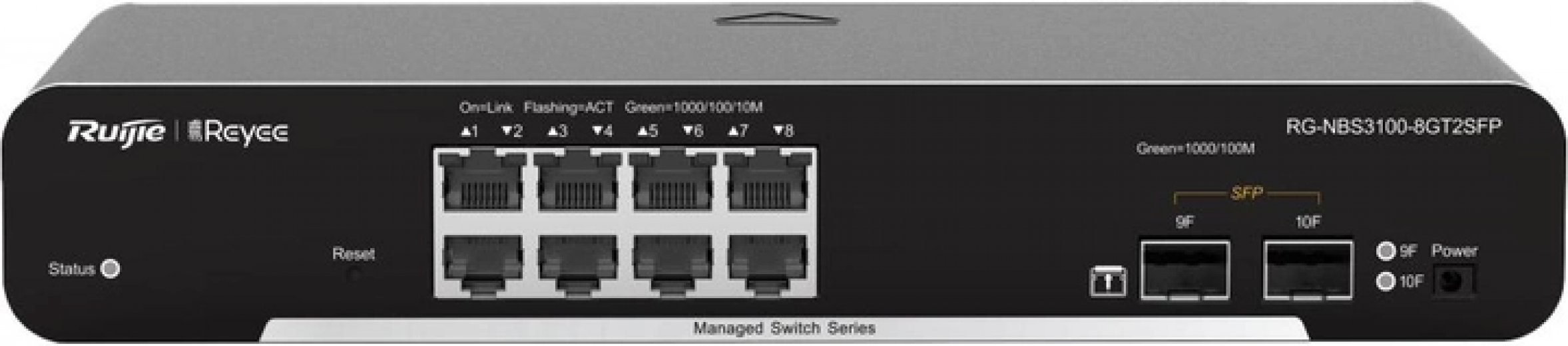 Комутатор Ruijie Reyee RG-NBS3100-8GT2SFP - фото - інтернет-магазин електроніки та побутової техніки TTT
