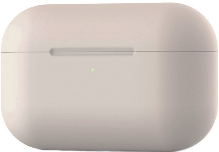 Чохол ArmorStandart Ultrathin Silicone Case для Apple AirPods Pro (ARM55960) Dust Grey - фото - інтернет-магазин електроніки та побутової техніки TTT