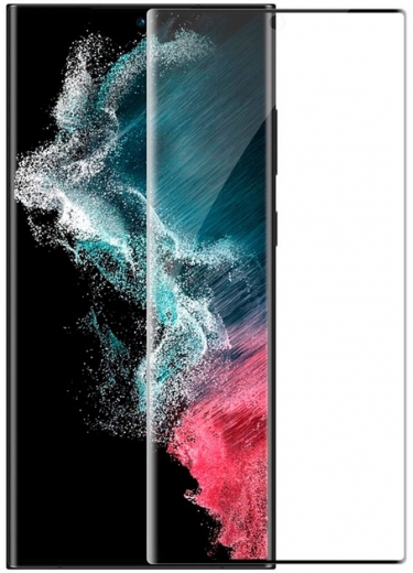 Захисне скло PowerPlant для Samsung Galaxy S23 Ultra (GL602077) Black - фото - інтернет-магазин електроніки та побутової техніки TTT