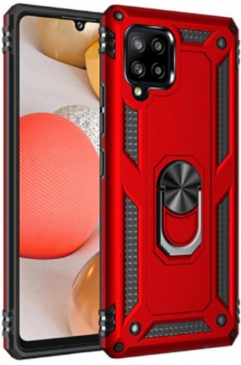 Панель BeCover Military для Samsung Galaxy A22 SM-A225 / M32 SM-M325 (706638) Red - фото - інтернет-магазин електроніки та побутової техніки TTT
