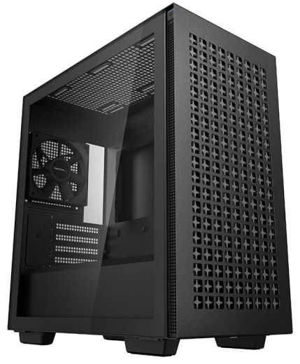 Корпус DeepCool CH370 (R-CH370-BKNAM1-G-1) Black  - фото - інтернет-магазин електроніки та побутової техніки TTT