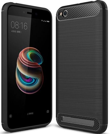 Накладка iPaky TPU Shockproof Lasi Series Xiaomi Redmi 5A Black - фото - інтернет-магазин електроніки та побутової техніки TTT