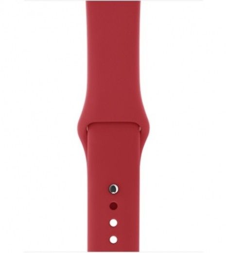 Ремінець Apple Watch 42mm Red Sport Band - фото - інтернет-магазин електроніки та побутової техніки TTT
