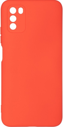 Чехол Full Soft Case for Xiaomi Poco M3 Red - фото - интернет-магазин электроники и бытовой техники TTT