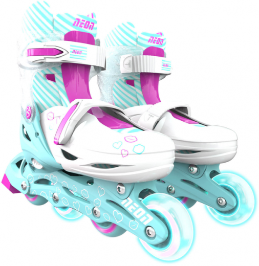 Роликовые коньки Neon Inline Skates 30-33 (NT07T4) Turquoise - фото - интернет-магазин электроники и бытовой техники TTT