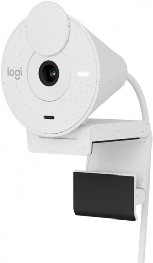 Веб-камера Logitech Brio 300 (960-001442) White  - фото - интернет-магазин электроники и бытовой техники TTT