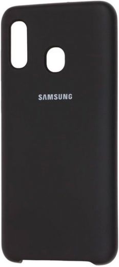 Панель Original Soft Case Samsung A20/M20 Black - фото - інтернет-магазин електроніки та побутової техніки TTT