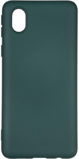 Чохол Full Soft Case for Samsung A013 (A01 Core) Dark Green - фото - інтернет-магазин електроніки та побутової техніки TTT