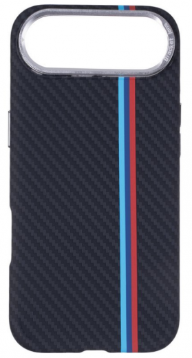 Панель Pitaka Kevlar Style Case camera stand (MagSafe) для iPhone 17 Air Charcoal Classic Stripes (box) - фото - інтернет-магазин електроніки та побутової техніки TTT