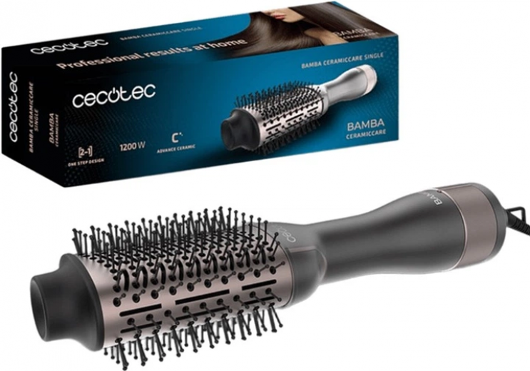 Фен-щетка Cecotec CeramicCare Single - фото - интернет-магазин электроники и бытовой техники TTT