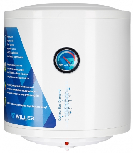 Бойлер WILLER EV30DR Optima - фото Бойлер WILLER EV30DR Optima - фото - интернет-магазин электроники и бытовой техники TTT