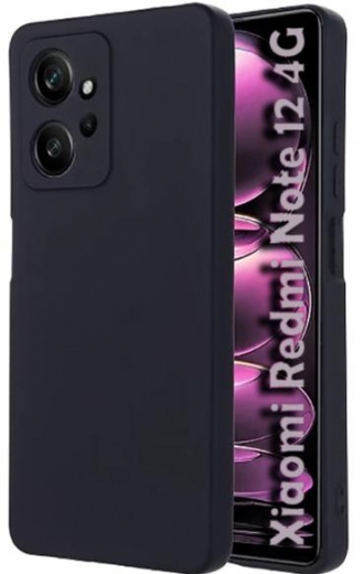 Панель BeCover для Xiaomi Redmi Note 12 4G (708979) Black - фото - интернет-магазин электроники и бытовой техники TTT