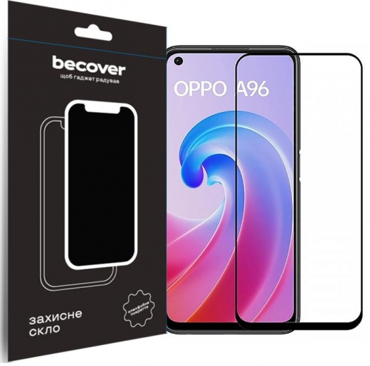 Защитное стекло BeCover для Oppo A96 (709770) Black - фото Защитное стекло BeCover для Oppo A96 (709770) Black - фото - интернет-магазин электроники и бытовой техники TTT