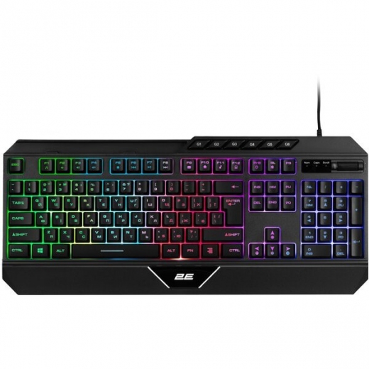 Клавіатура дротова 2E Gaming KG315 RGB USB (2E-KG315UBK) Black - фото - інтернет-магазин електроніки та побутової техніки TTT