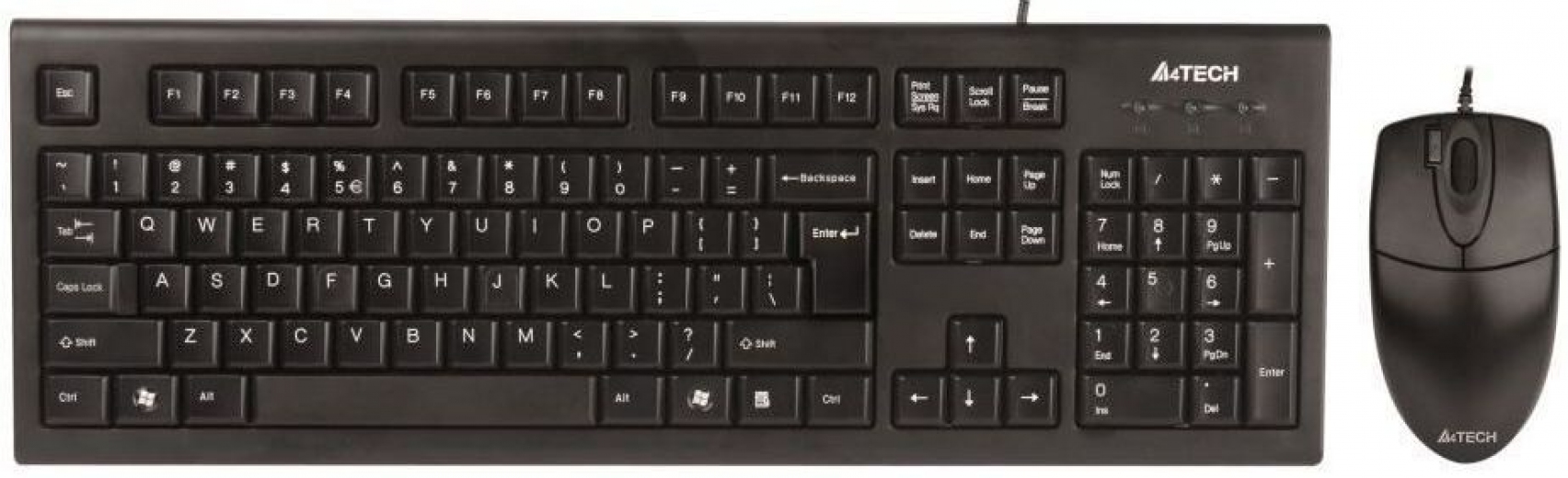 Комплект дротовий A4Tech KR-8520D USB (4711421802536) - фото - інтернет-магазин електроніки та побутової техніки TTT