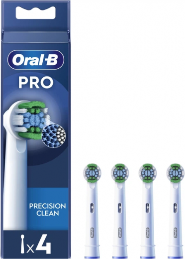 Насадки для зубної щітки Oral-B Pro Precision Clean 4 шт (8006540847299) - фото - інтернет-магазин електроніки та побутової техніки TTT