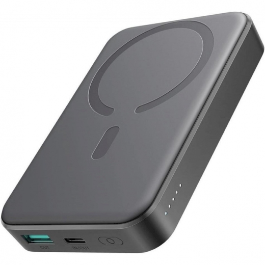 УМБ Joyroom JR-W020 Magnetic Wireless 10000 mAh 20W Black - фото - интернет-магазин электроники и бытовой техники TTT