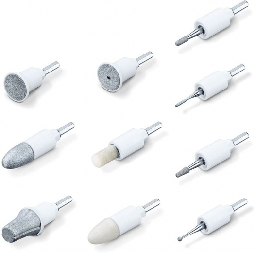 Набір насадок для манікюру та педикюру Beurer MP 64/84 - фото Набір насадок для манікюру та педикюру Beurer MP 64/84 - фото - інтернет-магазин електроніки та побутової техніки TTT