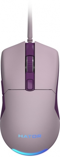 Мышь Hator Pulsar 2 USB (HTM-514) Lilac  - фото Мышь Hator Pulsar 2 USB (HTM-514) Lilac  - фото - интернет-магазин электроники и бытовой техники TTT
