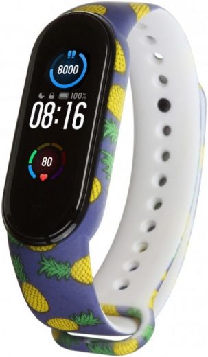 Ремінець Armorstandart для Xiaomi Mi Band 5 Pineapple (ARM57014) - фото - інтернет-магазин електроніки та побутової техніки TTT