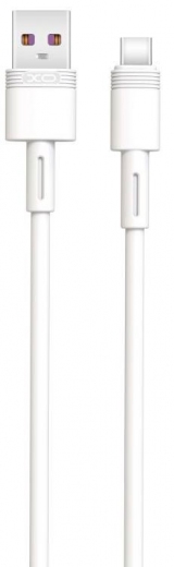 Кабель XO NB-Q166 type-C 1m 5A White - фото - інтернет-магазин електроніки та побутової техніки TTT