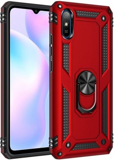 Панель BeCover Military для Xiaomi Redmi 9A (705576) Red  - фото - інтернет-магазин електроніки та побутової техніки TTT