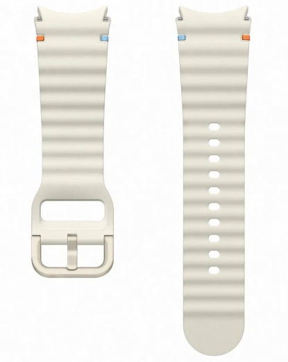 Ремінець Samsung Sport Band (S/M) для Samsung Galaxy Watch 7 (ET-SNL30SWEGEU) Cream - фото - інтернет-магазин електроніки та побутової техніки TTT