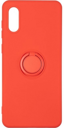 Чехол-накладка Gelius Ring Holder Case для Samsung Galaxy A02 Red - фото - интернет-магазин электроники и бытовой техники TTT