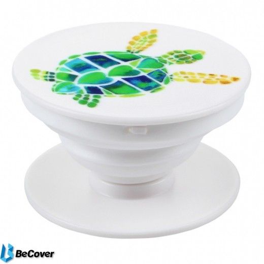 Автотримач для смартфона BeCover PopSockets Stand + PopSockets Mount Turtle (BC_701678)  - фото - інтернет-магазин електроніки та побутової техніки TTT
