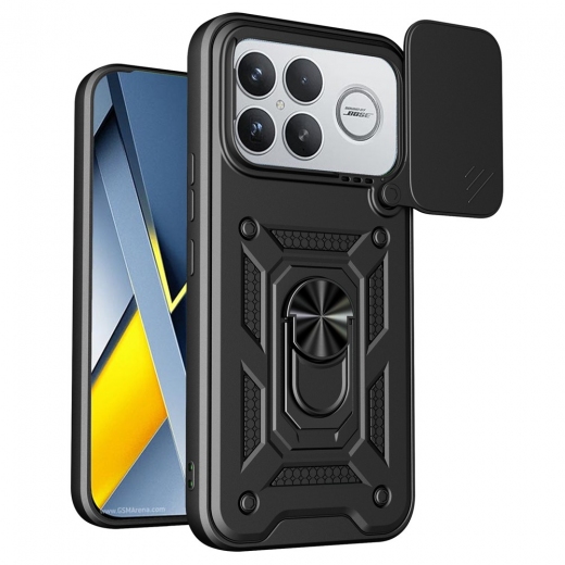 Панель BeCover Military для Poco F8 Ultra (715404) Black - фото - інтернет-магазин електроніки та побутової техніки TTT