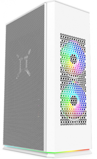 Корпус 1stPlayer UN1-3F2-W-WH 750W (UN1-3F2-W-WH&PS-750SFX) White  - фото - интернет-магазин электроники и бытовой техники TTT