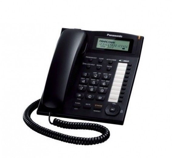 Телефон Panasonic KX-TS2388UAB Black - фото - интернет-магазин электроники и бытовой техники TTT