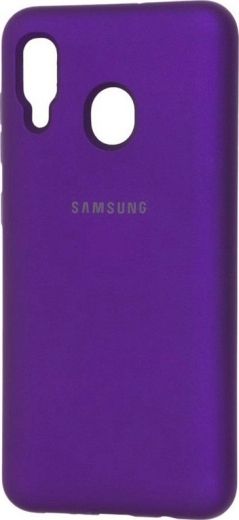 Панель Original Soft Case Samsung A305 (A30) Violet - фото - інтернет-магазин електроніки та побутової техніки TTT