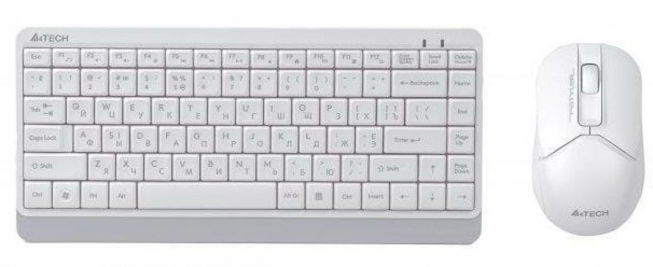 Комплект A4Tech Fstyler FG1112 (4711421959261) White - фото Комплект A4Tech Fstyler FG1112 (4711421959261) White - фото - інтернет-магазин електроніки та побутової техніки TTT