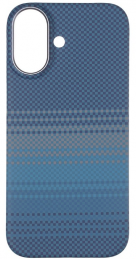 Панель Gelius Kevlar Case (MagSafe) для iPhone 17 Blue - фото - інтернет-магазин електроніки та побутової техніки TTT