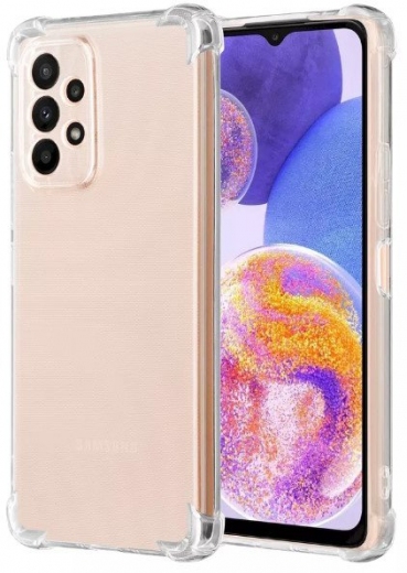 Силиконовый чехол BeCover Anti-Shock для Samsung Galaxy A23 SM-A235 (707566) Clear - фото Силиконовый чехол BeCover Anti-Shock для Samsung Galaxy A23 SM-A235 (707566) Clear - фото - интернет-магазин электроники и бытовой техники TTT