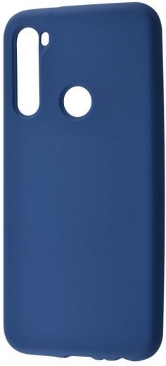 Панель Original Soft Case Xiaomi Redmi Note 8 Blue - фото - інтернет-магазин електроніки та побутової техніки TTT