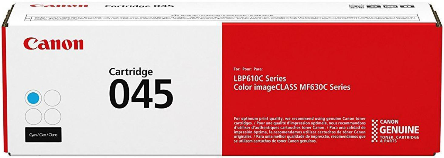 Картридж Canon 045 (1241C002) Cyan  - фото Картридж Canon 045 (1241C002) Cyan  - фото - інтернет-магазин електроніки та побутової техніки TTT