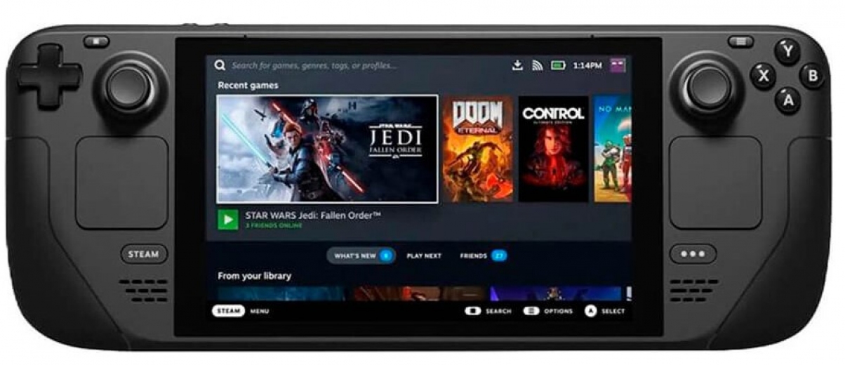 Ігрова консоль Valve Steam Deck 512 GB (1010_512) - фото - інтернет-магазин електроніки та побутової техніки TTT