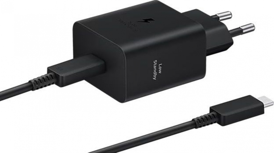 Мережевий зарядний пристрій Samsung 45W Power Adapter Type-C Cable (EP-T4511XBEGEU) Black - фото Мережевий зарядний пристрій Samsung 45W Power Adapter Type-C Cable (EP-T4511XBEGEU) Black - фото - інтернет-магазин електроніки та побутової техніки TTT
