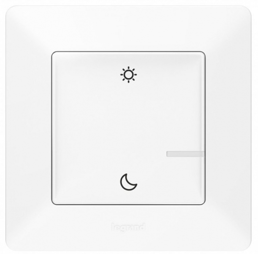 Беспроводной выключатель Legrand Valena Life with Netatmo ''День/Ночь'' White  - фото - интернет-магазин электроники и бытовой техники TTT