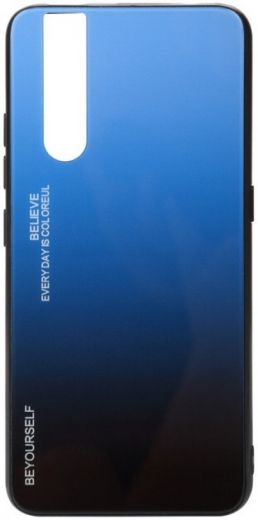 Панель BeCover Gradient Glass для Vivo V15 Pro (704033) Blue-Black - фото - интернет-магазин электроники и бытовой техники TTT
