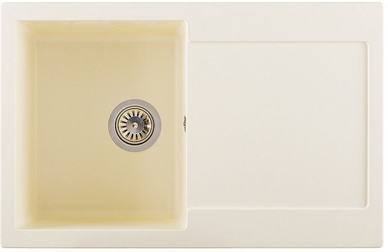 Кухонная мойка INTERLINE VEGA old white - фото - интернет-магазин электроники и бытовой техники TTT