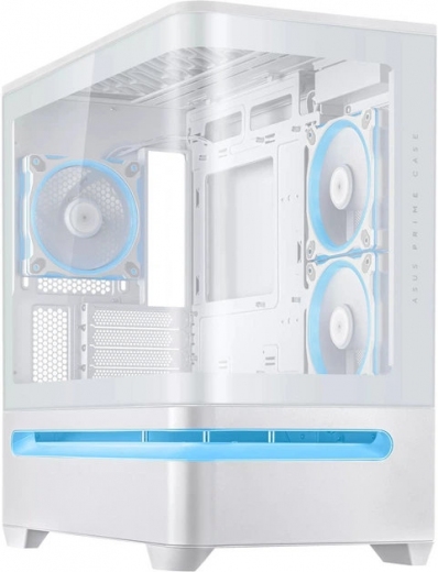Корпус Asus Prime AP202 ARGB Tempered Glass (90DC00P3-B19000) без БП White - фото - интернет-магазин электроники и бытовой техники TTT
